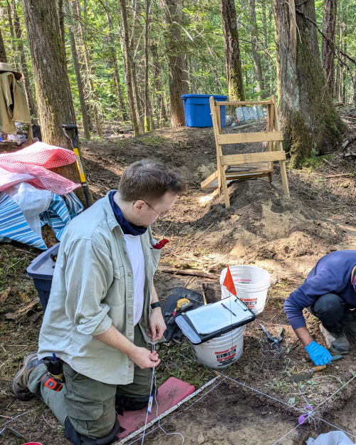 Excavations in Líl̓wat territory